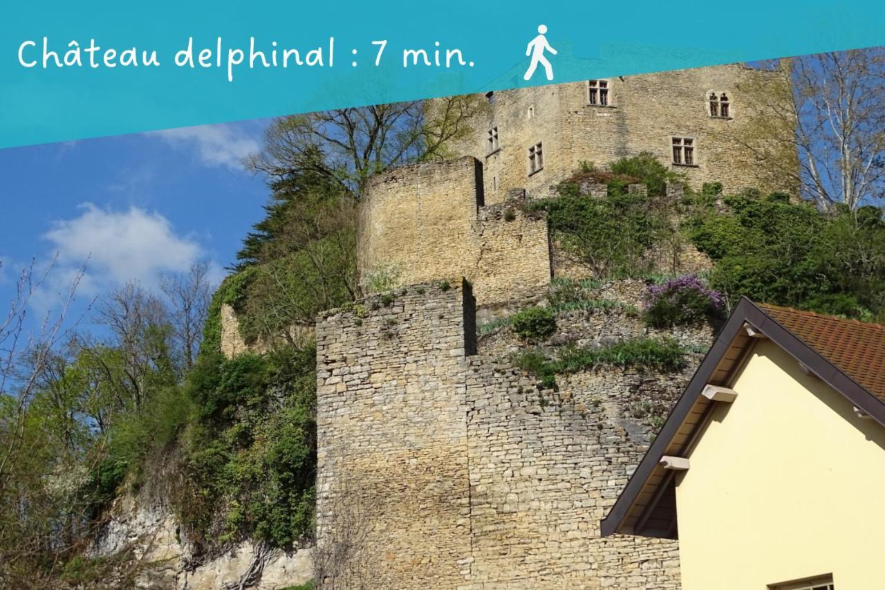 Nid Douillet Pres De La Halle - Le Tambora Crémieu Esterno foto